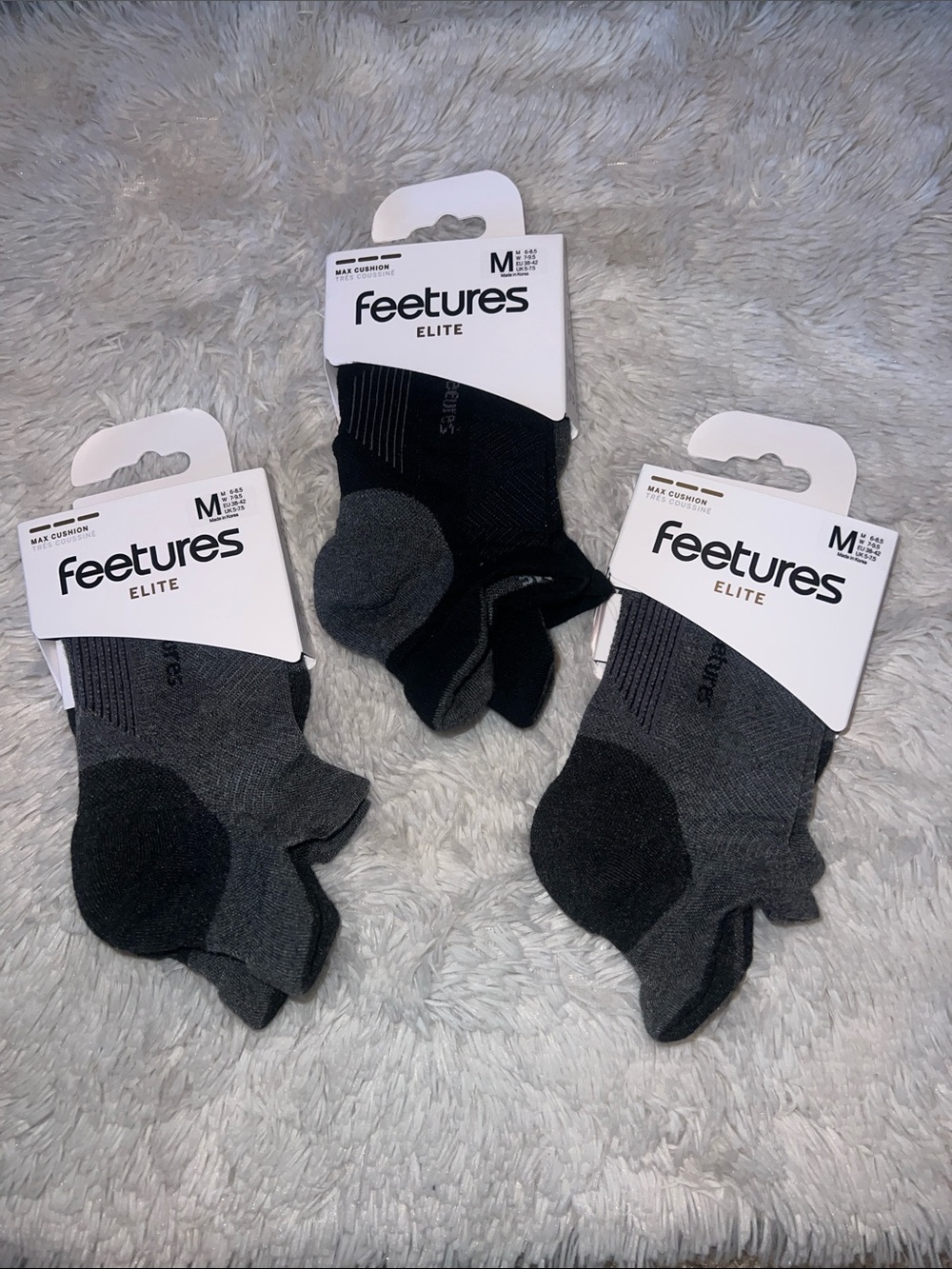 FEETURESELITE MAX CUSHION SOCKS